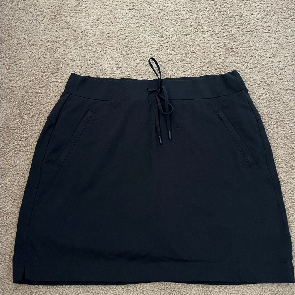 Athleta Black Pencil Skort